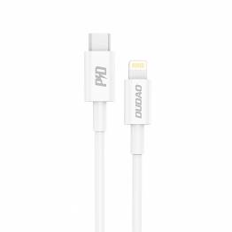 Dudao USB-C naar Lightning kabel - 1m - Wit