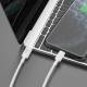 Dudao USB-C naar Lightning kabel - 1m - Wit