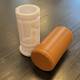 Puzzlebox cilinder labyrint voor geldcadeaus en geocaching - 3D geprint - Wit/Bruin