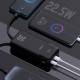 Dudao K15Max powerbank 30.000mAh met USB-C en Lightning kabel - 22,5W PD+QC - Zwart