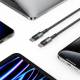 Tech-Protect UltraBoost Evo geweven USB-C kabel 100W PD oplaadkabel - Zwart - 3m