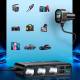 Joyroom 9-poorts 154W autolader 5x USB-A / 1x USB-C PD 3 x sigarettensteker-ingangen
