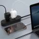 Dudao 65W GaN 4-poorts PD oplader - 2x USB-C / 2x USB - Wit
