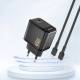 Dudao 65W GaN 4-poorts PD oplader - 2x USB-C / 2x USB - Wit