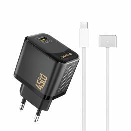 Dudao 65W GaN 4-poorts PD oplader - 2x USB-C / 2x USB - Wit