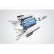 NexTool Sailor Pro multitool 14-in-1 met 9 bits - Blauw