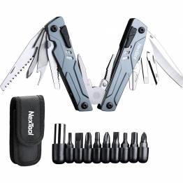 NexTool Sailor Pro multitool 14-in-1 met 9 bits - Blauw