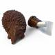 Egel geocache houder met ruimte voor logrol - 10cm - 3D geprint