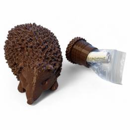  Egel geocache houder met ruimte voor logrol - 10cm - 3D geprint