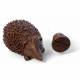 Egel geocache houder met ruimte voor logrol - 10cm - 3D geprint