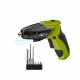 Goobay oplaadbare schroef- en boormachine met 3 bits en 2 boren