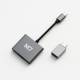 USB-C HDMI-dock en USB-C naar USB-adapter