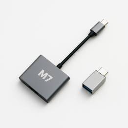 USB-C HDMI-dock en USB-C naar USB-adapter