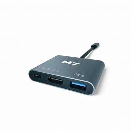USB-C HDMI-dock en USB-C naar USB-adapter