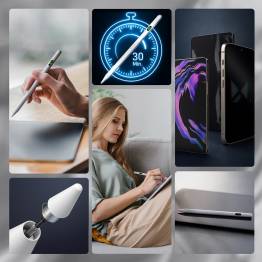  Wozinsky Universele Actieve Stylus voor iPad en Android met USB-C en display