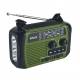 Trevi Explorer noodradio met handzwengel, Bluetooth, zaklamp en powerbank - Groen