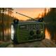 Trevi Explorer noodradio met handzwengel, Bluetooth, zaklamp en powerbank - Groen