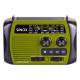 Trevi Explorer noodradio met handzwengel, Bluetooth, zaklamp en powerbank - Groen
