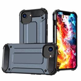 Extra beschermende iPhone 16e Hybrid Armor hoes - Zwart