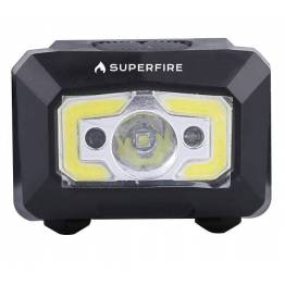  Superfire X30 oplaadbare en waterdichte hoofdlamp met handsfree sensor - 340lm