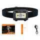 Superfire X30 oplaadbare en waterdichte hoofdlamp met handsfree sensor - 340lm