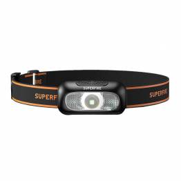 Superfire HL05-D oplaadbare en waterdichte hoofdlamp - 110lm