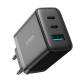 Joyroom 3-poorts oplader met 2x USB-C en 1x USB-A - QC+PD - 32W