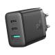 Joyroom 3-poorts oplader met 2x USB-C en 1x USB-A - QC+PD - 32W