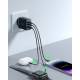 Joyroom 3-poorts oplader met 2x USB-C en 1x USB-A - QC+PD - 32W