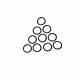 O-ringen voor bison en nano containers - 10 Stk