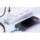 Joyroom USB naar Lightning kabel met diode - 2m - geweven zwart