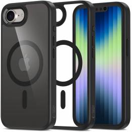 Tech-Protect MagMat MagSafe iPhone 16e hoes - mat zwart