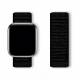 Sport nylon Loop band voor Apple Watch Ultra en Watch 44/45/46/49mm - Zwart
