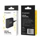 Wozinsky 65W GaN PD oplader m 2x USB-C en 1x USB-A poorten