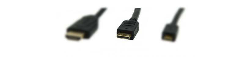 Mini HDMI-adapters en connectoren