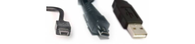 Mini USB-connectoren en kabels