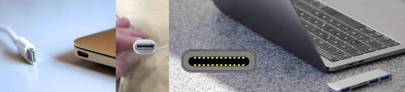 USB 3.1 type C (USB-C) - Thunderbolt stekkers en adapters